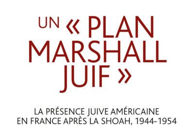 New Book Published on the American Jewish Presence in Post-World War II France
