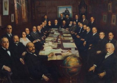 Painting Depicts JDC Founders