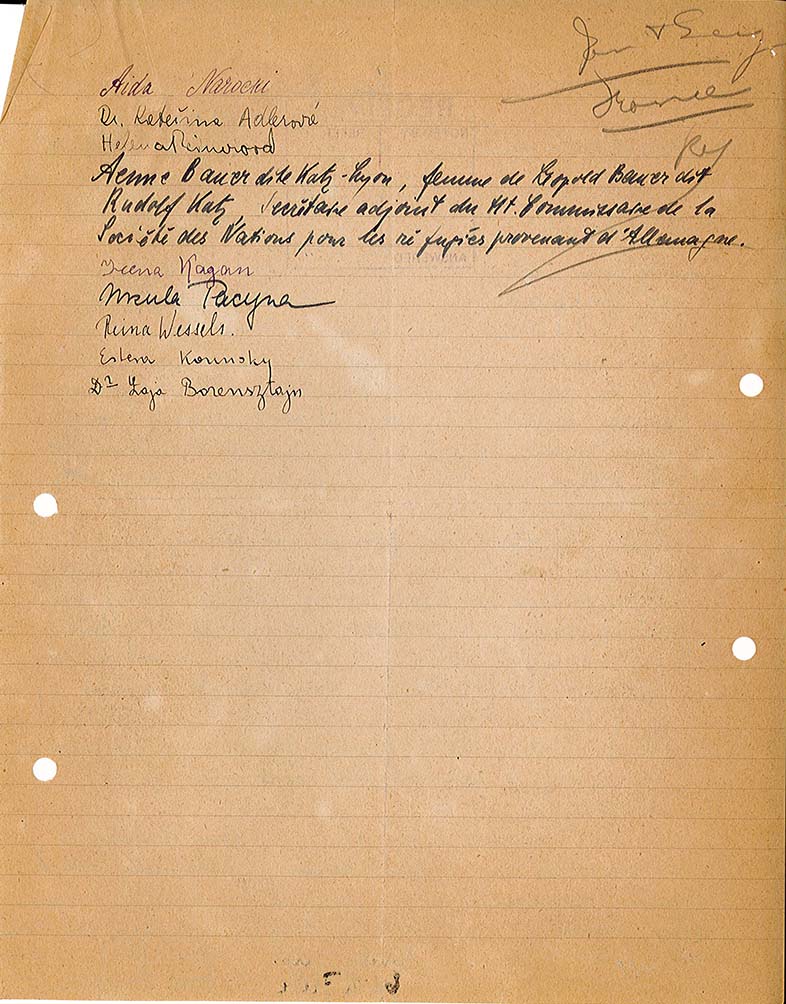 The Women of Rieucros JDC Archives